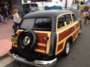 Black Woody Wagon